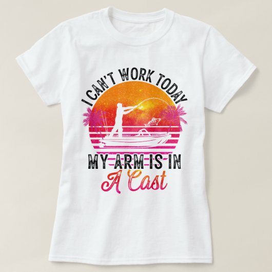 面白い釣り フィッシャーマン Tシャツ (デザイン正面)