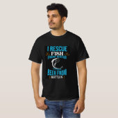 面白い釣りTシャツ Tシャツ (正面フル)