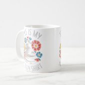 面白い陶芸家 陶芸アーティスト コーヒーマグカップ (正面左)