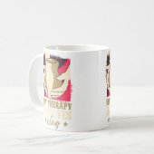 面白い陶芸 コーヒーマグカップ (正面左)
