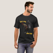 面白い雄鶏 - これが私のベストサイドです Tシャツ (正面フル)