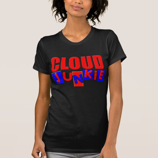 面白い雲 Tシャツ (正面)