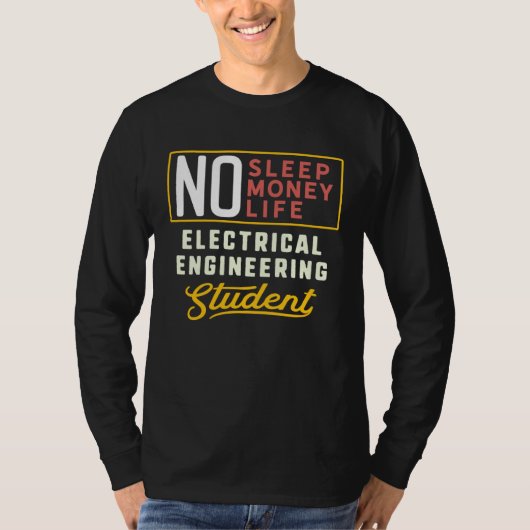 面白い電気工学科の学生Tシャツ G Tシャツ (正面)