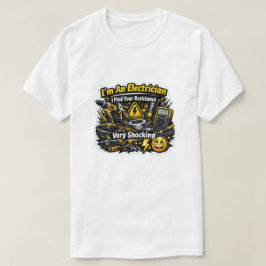 面白い電気技師 Tシャツ あなたの抵抗はショックだ