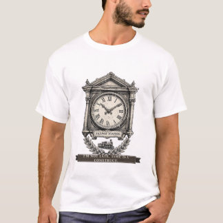 面白い電車時計 Tシャツ