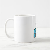 面白い駄洒落でPunをPunyに コーヒーマグカップ (左)