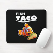 面白い魚のタコTシャツ! タコ好き シンコデマヨ メキシ マウスパッド (マウス)