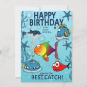 面白い魚の誕生日 (正面)