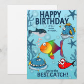 面白い魚の誕生日 (正面/裏面)