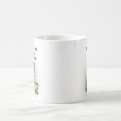 面白い黒猫のコーヒー本の日現実から離れて コーヒーマグカップ (中央)