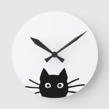 面白い黒猫