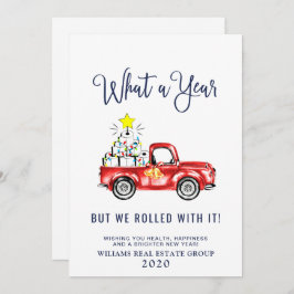 面白い1年のクリスマス企業 シーズンカード