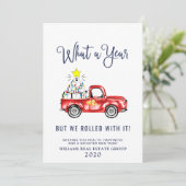 面白い1年のクリスマス企業 シーズンカード (スタンド正面)