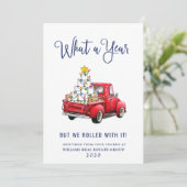 面白い1年のクリスマス企業 シーズンカード (スタンド正面)