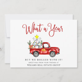 面白い1年のクリスマス企業 シーズンカード