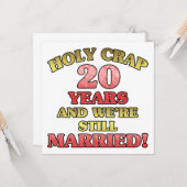 面白い20周年 カード (正面/裏面インサイチュ)