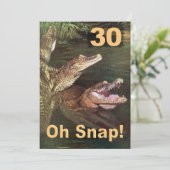 面白い30歳の誕生日パーティーの招待状 招待状 (スタンド正面)