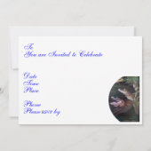 面白い30歳の誕生日パーティーの招待状 招待状 (裏面)