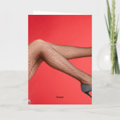 面白い40歳は新しいF爆弾レディース カード (裏面)