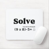 面白い6七67ミームPemdas学校数学教師 マウスパッド (マウス)