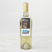 面白い60歳だから何?名言 フォト 60歳の誕生日 ボトルネックタグ (ボトル)