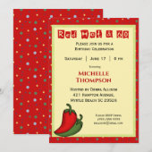 面白い60歳の誕生日招待状 招待状 (正面/裏面)