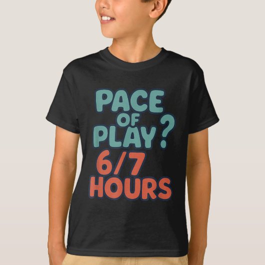面白い67ゴルフの名言 67 シックス セブン 6 7 メメ カスタム Tシャツ (正面)