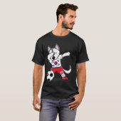 面白い67ミームサンタの手ジェスチャーシックスセブンスラング Tシャツ (正面フル)