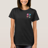 面白い67ミームドーナツアイスクリームGen Alphaスラング Tシャツ (正面)