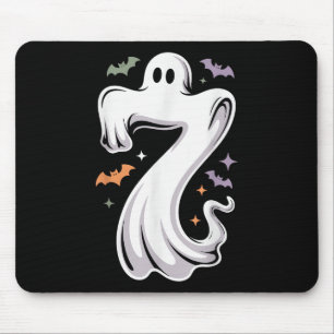 面白い7人の幽霊ミーム ハロウィンコスチューム マッチングデザイン マウスパッド