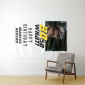 面白い80歳なんだから何？の名言写真 80歳の誕生日パーティー タペストリー (インサイチュ(横))