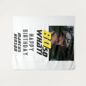 面白い80歳なんだから何?引用写真 80歳の誕生日パーティー タペストリー (正面(横))