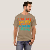 面白い お義母さんの一番好きな子供 少年 Tシャツ (正面フル)