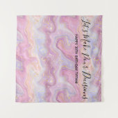 面白い お酒の失敗を祝おう 誕生日パーティー タペストリー (正面(横))