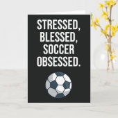 面白い かわいい サッカー カード 子ども スポーツ キッズ 男の子 (黄色い花)