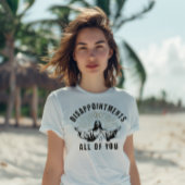 面白い "がっかりさせてくれてありがとう" イエス・キリストのミーム Tシャツ