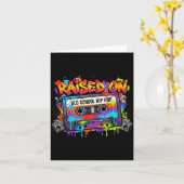 面白い この グラフィティ 80年代 90年代 オールドスクール に育てられた カード (黄色い花)