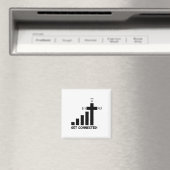 面白い  つながる  イエス・キリスト  キリスト教  信仰 マグネット (インサイチュ (食洗機))