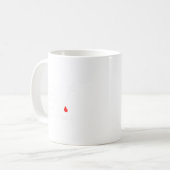 面白い まず最初にやることは法律をすべて殺すこと コーヒーマグカップ (正面左)