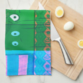 面白い インスピレーション グラフィック 私は退屈 テキスト アート キッチンタオル (四つ折り)