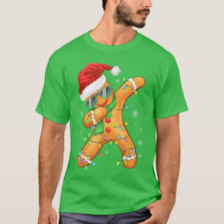 面白い クリスマス ダブ フレンズ Tシャツ