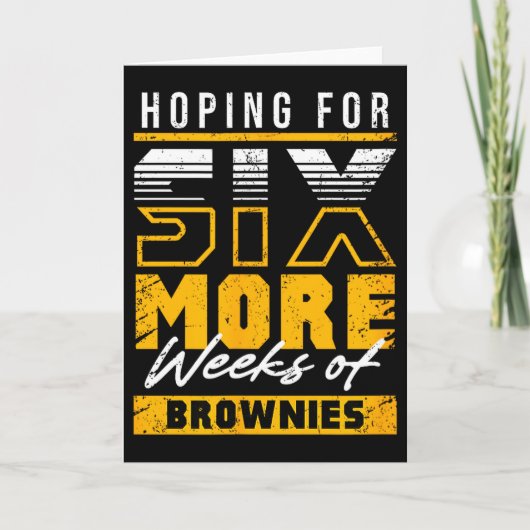 面白い! グラウンドホッグデー 6週間もっと甘いものが続く! カード (正面)