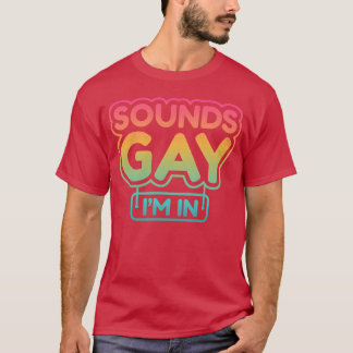 面白い+ゲイ+引用+レズビアン+ゲイ+クォート+LGBTQ Tシャツ