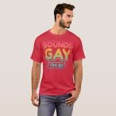 面白い+ゲイ+引用+レズビアン+ゲイ+クォート+LGBTQ Tシャツ (正面フル)