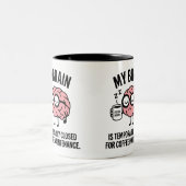面白い ツートーンマグカップ (中央)