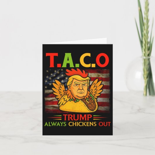面白い トランプ タコ トランプは常に臆病者 カード (正面)
