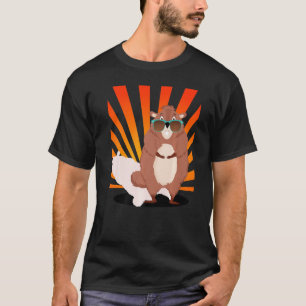 面白い！ハロウィンじゃない、グラウンドホッグデイだ！穴の中に予定があるんだ Tシャツ