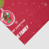 面白い ホホホ ホホホ レトロなクリスマス お祭り騒ぎのホリデーシーズン 薄葉紙 (詳細)