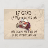 面白い ポストカード (正面)