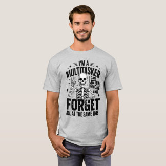 面白い マルチタスカーです Tシャツ